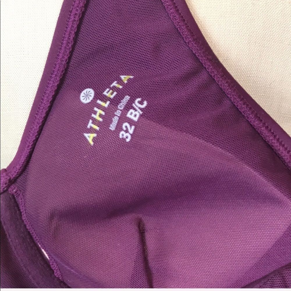 Athleta Tara Halter Tankini Top NWT Size 32 B/C - Picture 6 of 7